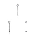 thumbnail image 1 of Matsuzay Lámparas de reloj de plataforma, poste de luz en miniatura de Metal, diseño de edificio, luces de calle, bonsái, decoraciones de Type1 NO1, 1 of 6