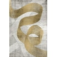 thumbnail image 2 of Brown, Denise 17x24 White Modern Wood Framed Museum Art Print Titled - Golden Ribbon 1, 2 of 4