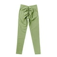 thumbnail image 6 of Stretchy Yoga Pants for Women Butt Lifting Slim Fit Solid Full Length Lightweight Thin Breathable Workout Pants Army Green,M, 6 of 6