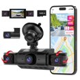 thumbnail image 1 of Cámara frontal y trasera Dash Cam CATCATCH C4 4K con vista de 360°, 1 of 9