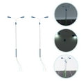 thumbnail image 2 of Miangastore Miniature Street Light White Metal 2Pcs 5.9X2.5X0.08In, 2 of 9