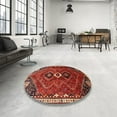 thumbnail image 3 of Ahgly Company Indoor Rectangle Traditional Rust Pink Persian Area Rugs, 2' x 3', 3 of 6