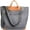 A Grey, variant on Kukuzhu Tote Bag for Women Large Canvas Tote Handbags Casual Crossbody Top Handle Bag for Work School Travel