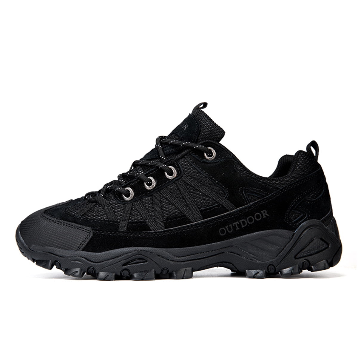 AUXDIQ Hiking Shoes Mens Waterproof Mountain Trekking Shoes Women Breathable Walking Shoes Outdoor Sports Running Camping Climbing