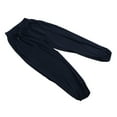 thumbnail image 4 of Ficarrico Pantalones deportivos de yoga para mujer con cordón, sueltos, de talle alto, cómodos pantalones deportivos (azul marino) M, 4 of 8