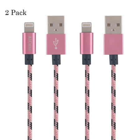 iPhone Charger Cable 3M 10ft Lightning Cable 2Pack Durable Braided Cord for iPhone iPad[MFi Certified, Lifetime