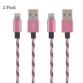 iPhone Charger Cable 3M 10ft Lightning Cable 2Pack Durable Braided Cord for iPhone iPad[MFi Certified]