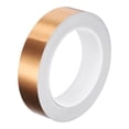 thumbnail image 1 of Cinta metálica de líneas de papel de aluminio rosa dorado para baldosas de Uxcell 0.98"x82 pies, 1 of 6