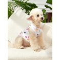 thumbnail image 4 of PETSIN 1pc Paw Print Pet Tank For Dog And Cat For Summer, 4 of 5