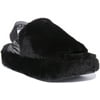 Toms Sofia Women's Slingback Platform Sandal In Black Size 9