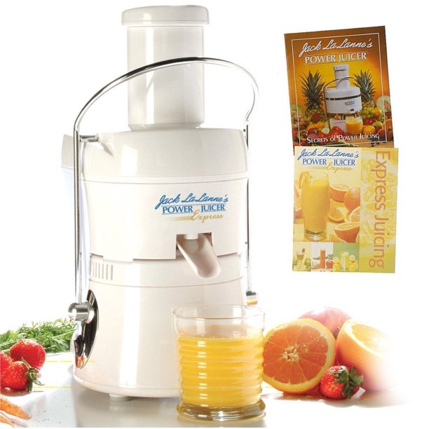 Jack Lalanne Compact Power Juicer Express MT1020 With 2 Recipe Books