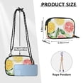 thumbnail image 4 of FORMRS Mini Crossbody Bag for Women Adjustable Shoulder Rope Travel Casual Phone Purse, Candy Grapefruit, 4 of 7