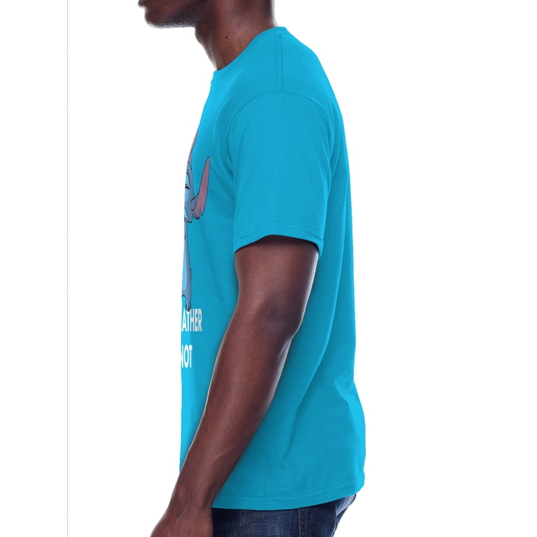 Disney Lilo & Stitch Men's I'd Rather Not Graphic Tee photo 2
