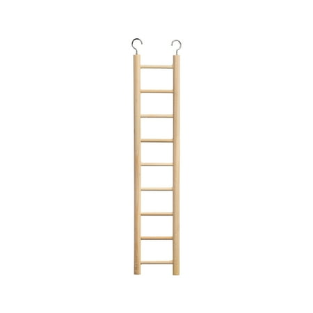 Prevue Pet Products BPV385 Birdie Basics 9-Step Wood Ladder for Bird, 14-1/2-Inch