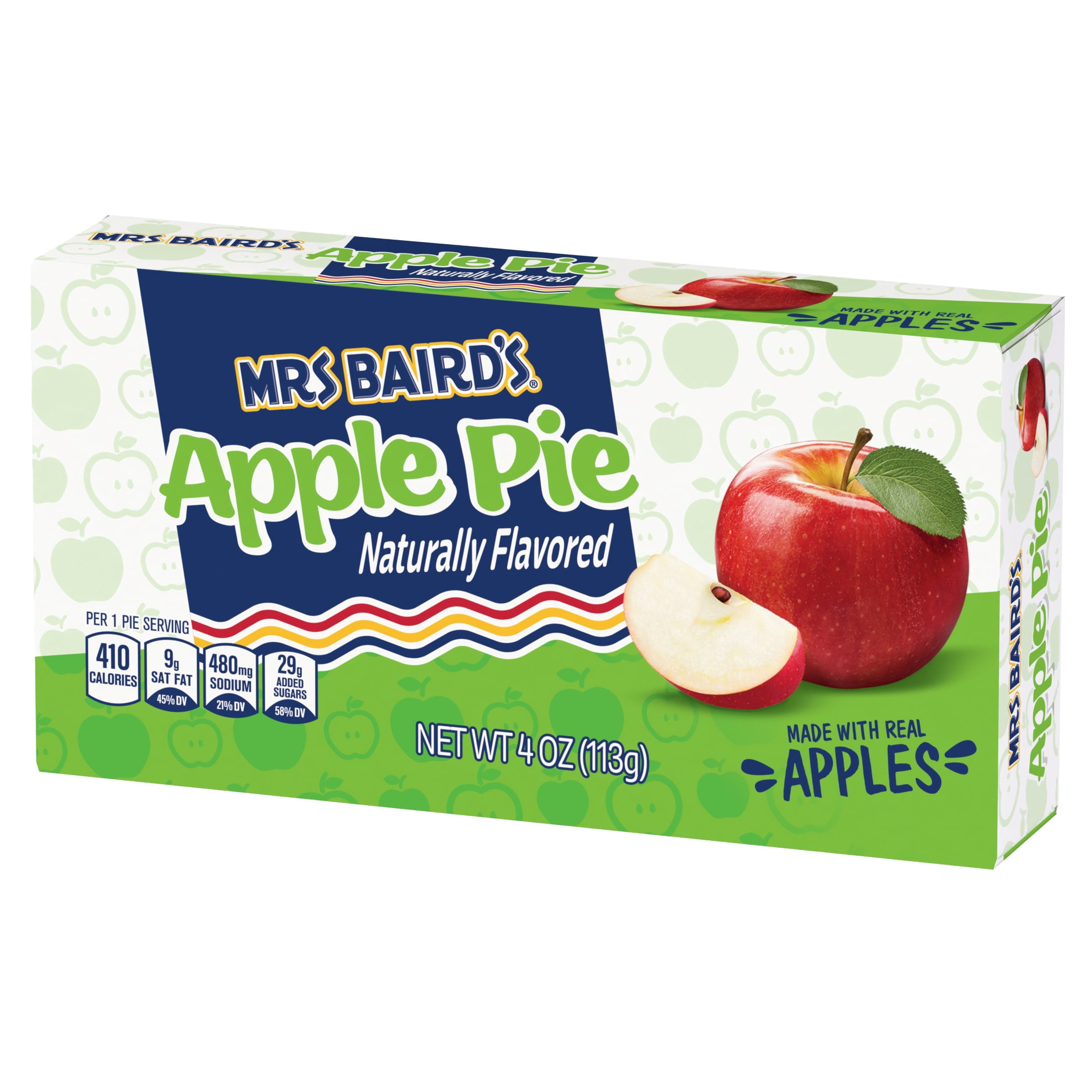 Mrs Baird's Apple Pie, 4 oz, Mini Pies, Box