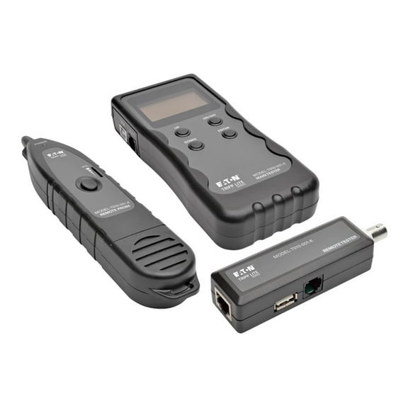 Tripp Lite Cable Tester Wire Tracker Lngth Fault Location Rj45 Rj11 Bnc - Network Tester Kit