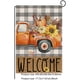 thumbnail image 4 of Bandera de jardín de otoño Bandera de bienvenida de otoño Bandera de patio de arpillera vertical Decoración de patio de otoño, 4 of 6