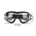 thumbnail image 3 of Dog Sunglasses Medium To Large Dog Transparent Goggles Windproof Pet Glasses With Elastic Straps Clear, 3 of 7