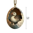 thumbnail image 3 of Dongrere Animal Christmas Ornaments Personalized Acrylic Hanging Woodland Christmas Ornaments for Home, Office and Gift Giving, 3 of 6