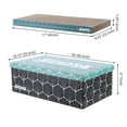 thumbnail image 6 of THE LICKER STORE Naomi 17" Modern Cardboard Reversible Cat Scratcher Pad in Box with Catnip, Multi-Colored (5-Pack), CSR1009A, 6 of 8