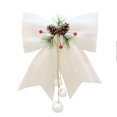thumbnail image 4 of Jinsinto Christmas Accessories Bowknot Pine Cone Pendant Christmas Tree Decoration, 4 of 5