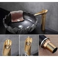 thumbnail image 2 of All Copper Retro Wash Basin With Fixed Waterfall Faucet, Above Counter Basin (high Antique), 2 of 4