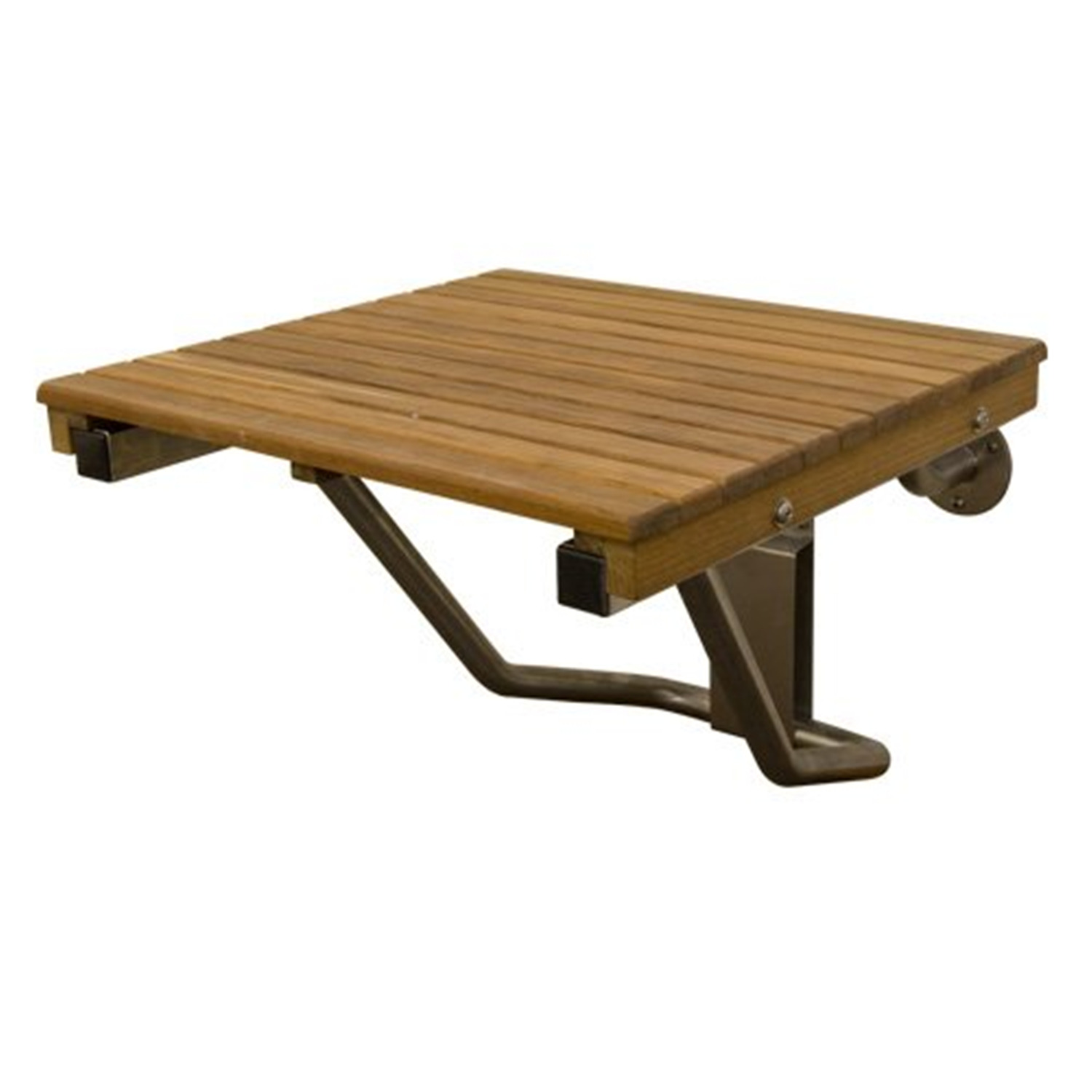 Teakworks4U ADA Compliant Shower BenchFinishBurmese Teak