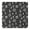 Black Occult Symbol, variant on Black Occult Symbol Pattern Square Fitted Tablecloth with Elastic Edge,Square Table Cover,Washable Elastic Table Cover for Home Kitchen Party Decor 34"x34"