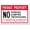 Warning Sign 3, variant on Warning Sign - Restricted Area Authorized Employees Only, 8"x12" Aluminum Metal Tin Sign, for Roads, Security Restriction Zones, Access Control Sign, Restricted Zone Alert