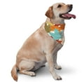 thumbnail image 2 of Bingfone Fall Maple Leaves-Washable Dog Scarf Triangle Adjustable Puppy Bandana Bib Handkerchief For Medium Large Dog Cat, 2 of 9