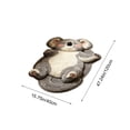 thumbnail image 3 of Hometravel Cute Kitten-Shaped Floor Mat, Washable Plush Area Rug 16x47 Inch, Non-Slip Soft Carpet for Bedroom, Living Room, Entryway, 3 of 9