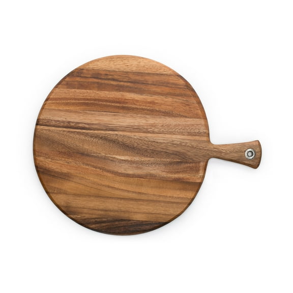 Ironwood Gourmet XL Provencale Paddleboard, Acacia Wood Serving Board With Handle