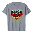 thumbnail image 4 of YDLCAFD T-Shirts Fantaisie pour Femmes T-Shirts Décontractés Mode Imprimés Col Rond Manches Courtes Pull T-Shirt, 4 of 4