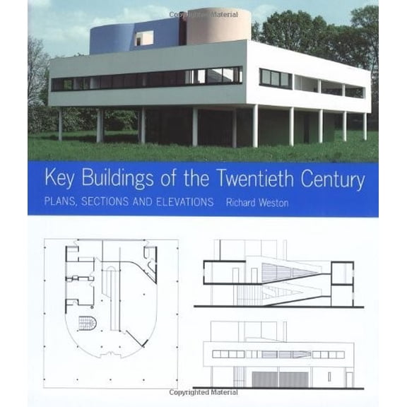 Pre-Owned Key Buildings of the Twentieth Century: Plans, Sections, Elevations Paperback