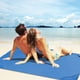 thumbnail image 4 of Manta de playa grande antiarena para 2-3 adultos | Esterilla de pícnic impermeable y de secado rápido | Esterilla de viaje compacta de 200 x 140 cm para camping, senderismo y deportes al aire libre, 4 of 8