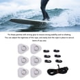 thumbnail image 4 of Stainless Steel D Ring Patch Kit, Triangular D Rings PVC Patch with Elastic Cord Hooks, Deck Rigging Kit for Inflatable Boat Kayak Dinghy SUP Surfboard Paddleboard, 4 of 7