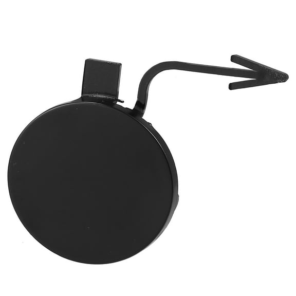 Front Bumper Tow Hook Cover 3AA807155GRU for Volkswagen Passat B7 2010-2015 Tow Hook Eye Hole Cover Trailer Cap Black