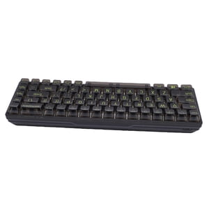 60% Clavier mécanique, RGB Clavier ergonomique USB 68 Clés pour PC portable