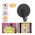 thumbnail image 4 of 1 Pack Heavy Duty Wall Hooks, Magnetic Wreath Hanger, Round Sturdy Hanging Metal Hooks for Kitchen Bathroom Home Office, Hold up to 10 lb, Black, 4 of 8