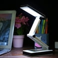 thumbnail image 2 of Yous Auto Lámpara LED Desk Lámpara de Lectura Compacta Portátil Plegable Lámpara de Mesa Mazorca de 120 Lúmenes Usb/con Alimentación Desk Interruptor Táctil de Luz Lámpara de Libro para el Cuidado de los Ojos para el Hogar de Oficina, 2 of 10