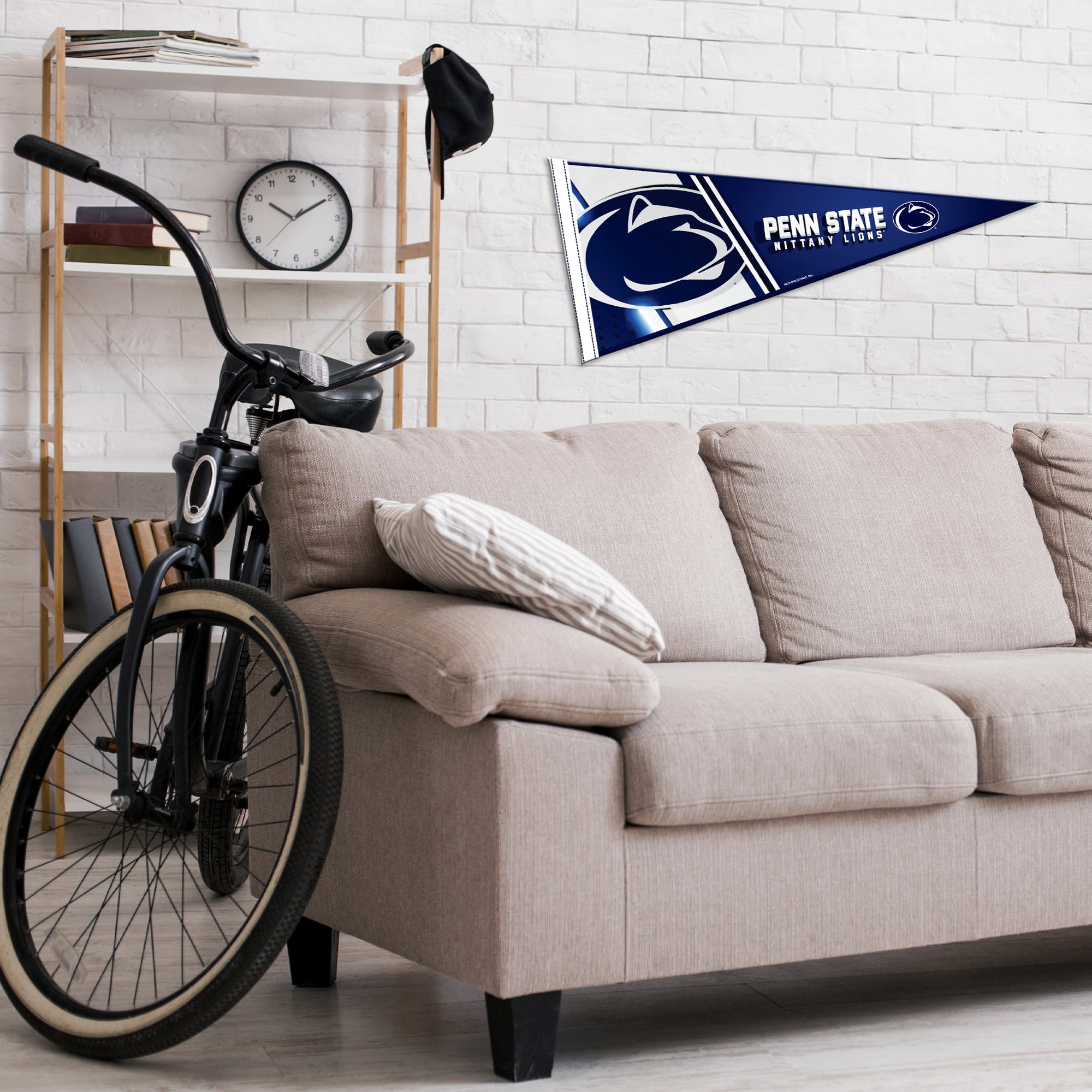 Penn State Soft Felt 12" X 30" Pennant With Header Card