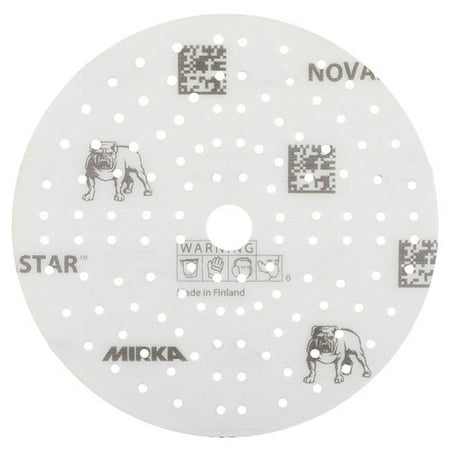 

Mirka MAFG.6MH.120 6 in. 120 Grit Hook & Loop Novastar Disc