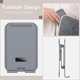 thumbnail image 5 of Tablet Stand, Adjustable Swivel Desktop Holder with 360 Degree Rotating Base, Foldable Cradle, Galaxy Tab A8/A7 Lite/A7/S8/S7, Tab/Phones(4-13"), Grey, 5 of 5