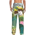 thumbnail image 6 of Cauagu Garden Farm Mens Pajama Pants Sleep & Lounge Pants,PJ Bottoms with Pockets-Small, 6 of 7