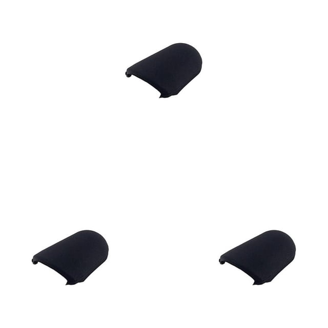 bedienty Capuchons de Protection pour Saxophone 37mm Silicone Noir pour Protection Housse Étanche Pièces Universelles Accessoires Instrument de Musique 3Ensemble