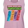 thumbnail image 3 of Teenage Mutant Ninja Turtles - Color Stripes - Women's Racerback Tank Top, 3 of 5