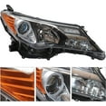 thumbnail image 3 of FETCOI Headlight Assembly for 2013 2014 2015Toyota RAV4 Projector Headlight Passenger Side Chrome Housing Clear Lens Headlamp Right Head light - Passenger Side Headlight Only, 3 of 14