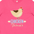 thumbnail image 4 of Inktastic Chicken Farmer Youth T-Shirt, 4 of 5