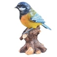 thumbnail image 2 of Figura de pájaros Estatuas de pájaros Decoración de mini decoración de ornamentos de mini resina En la rama, 2 of 8