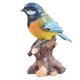 thumbnail image 2 of Figura de pájaro decorativa para jardín de hadas, adorno decorativo pequeño para el hogar. En la rama, 2 of 9